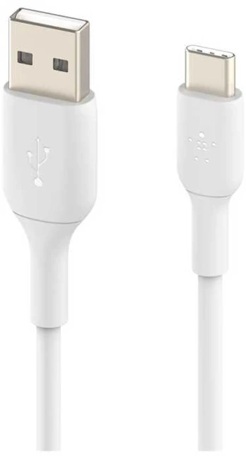 Belkin Components Belkin BoostCharge, 1 m, USB A, USB C, USB 2.0, Baltas