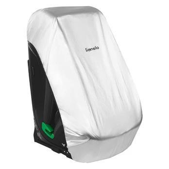 Autokėdutės užvalkalas Lionelo Thermal, sidabro/juoda