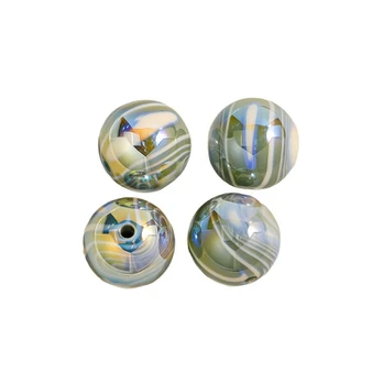 Karoliukų rinkinys, Light Blue Green-10pcs