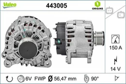 Kintamosios srovės generatorius VALEO 443005