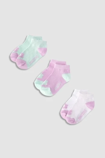 COCCODRILLO kojinės BASIC SOCKS, multicoloured, 3 vnt., WC3383702BAS-022