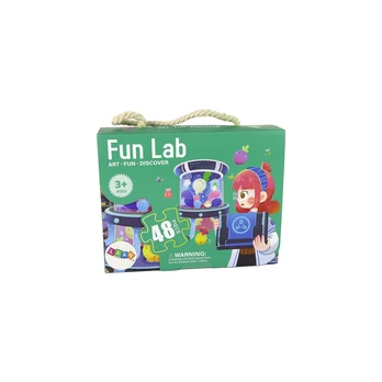 Lean Dėlionės vaikams Laboratorinė Dėlionė 48 elementai.
