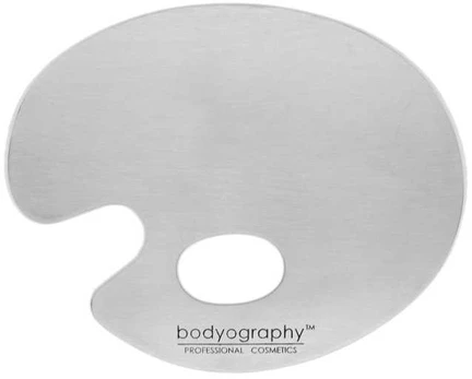 Bodyography Paletė makiažo priemonių maišymui, metalinė BDPS04