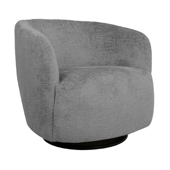 Fotelis Armchair MANUELA dark pilkas