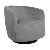 Fotelis Armchair MANUELA dark pilkas kaina