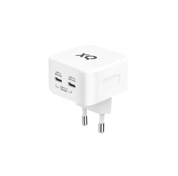 "Freenet GaN" įkroviklis | 35W | 2x TYPE-C | Balta