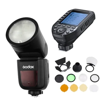 Godox Speedlite V1 Nikon X PRO II Trigger Accessories Kit V1N+X PROll+(AK R1)