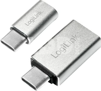 Adapteris Logilink USB-C to USB3.0 and Micro USB Adapter USB 3.0, Micro USB 2.0 USB 3.1 type-C