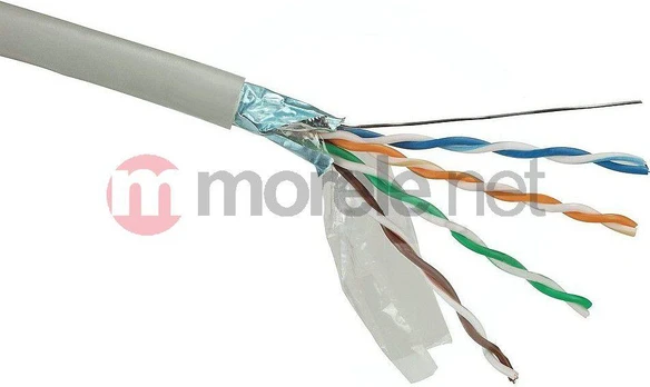 Solarix Cat.5e FTP PVC Pilka SXKD-5E-FTP-PVC