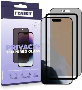 FoneKit Privacy+ Full Cover panssarilasi, iPhone Air