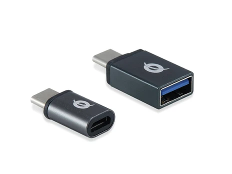 CONCEPTRONIC Adapteris USB-C -> USB3.0+Micro USB 2er-Pack gr
