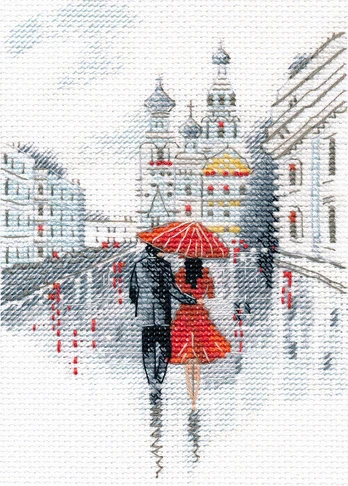 Cross stitch kit "Sketches - 2" S1624