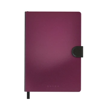 Dark Cherry - Notebook, A5 (14.8 x 21cm) / Lined