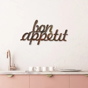 Pakabinama dekoracija Rusty Bon Appetit, 1 vnt.