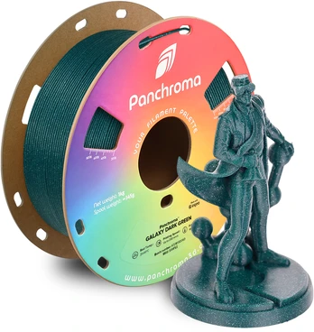 Polymaker Panchroma™ PLA Galaxy 1.75 mm 1kg - Galaxy Dark Žalias
