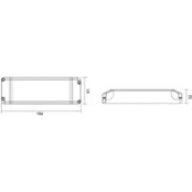 LED tvarkyklė Basic, CV, Q8H-24-75W