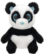 Pliušinis žaislas Wild Planet Panda, baltas/juodas, 15 cm kaina