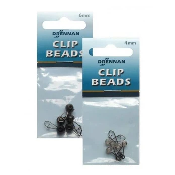 Segtukai Drennan Clip Beads, 6 mm, 5 vnt