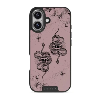 Gemini - iPhone 17 Case, Elite Dark (MagSafe) / Gunmetal / Pink