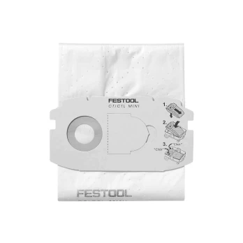 SELFCLEAN dulkių surinkimo maišelis Festool SC FIS-CT MINI/5 (498410)