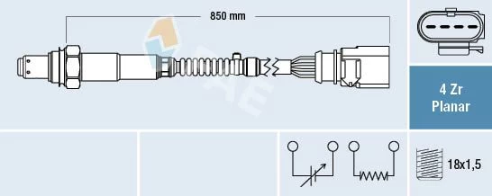 Lambda jutiklis FAE 77464
