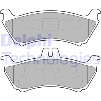 DELPHI LP1692 Brake pad set