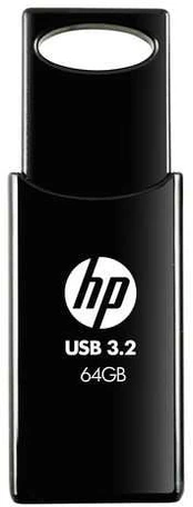 HP 64GB 712W Juodas USB 3.2 - USB STICK