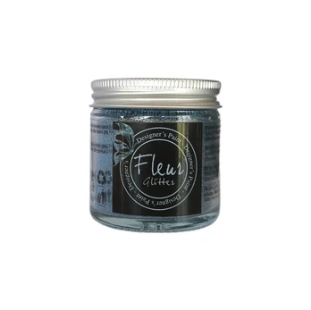 Blizgučiai Fleur, 40 g, mėlyni
