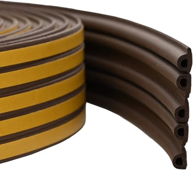 Savipolimerinis langų sandariklis Ruda 9 x 6 mm 25 m EPDM putos