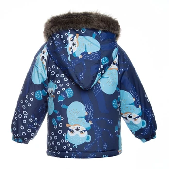 Huppa Žieminė striukė VIRGO, navy pattern