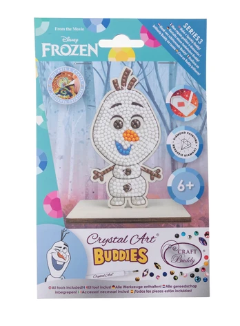 DISNEY FROZEN Piešimo deimantais rinkinys „Olaf“
