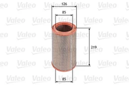 Oro filtras VALEO 585609 kaina