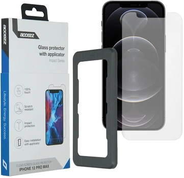Accezz stiklinė ekrano apsauga + aplikatorius, skirtas iPhone 12 Pro Max