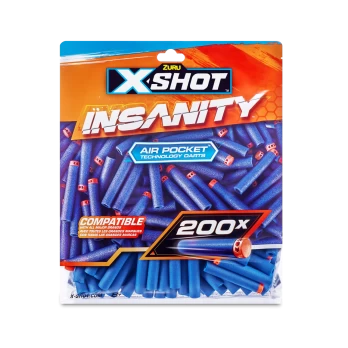 X-SHOT šoviniai Insanity, 200vnt,36624