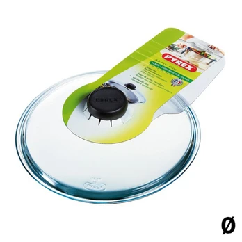 Pyrex „Viskas už vieną“ permatomas stiklinis puodo dangtelis – 20 cm