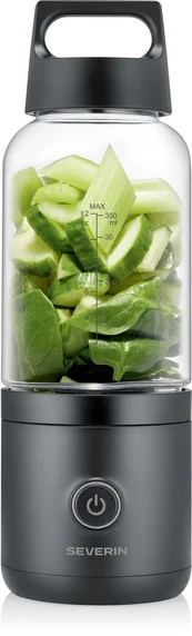 Severin SM 3744 Maišytuvas smoothie USB juoda matinė