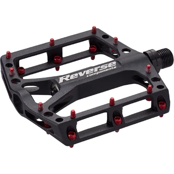 Reverse Components Black One pedalai | Black - Red
