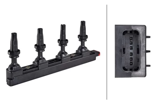 HELLA 5DA358 057-861 Ignition coil