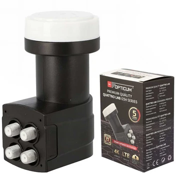 Konwerter LNB QUATTRO OPTICUM Raudonas 03H PREMIUM