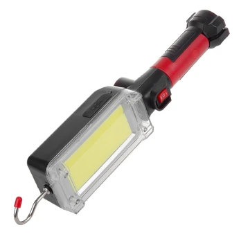 Dirbtuvių lempa Maclean magnetic COB 2x1200mAh,700lm,USB Type-C/Micro USB, MCE307
