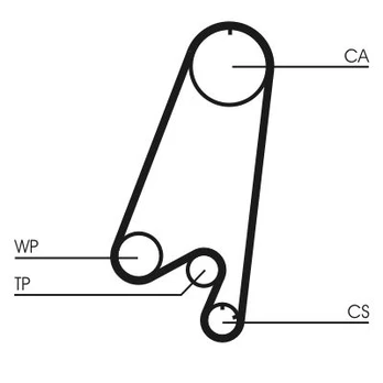 CONTI CT 910 WP1 Timing kit (belt+ pulley+ water pump)