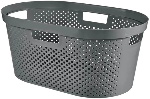 Curver / Keter CURVER RECYCLED BINNER BASKET 40L / DARK BALL