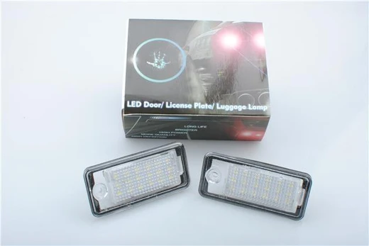 M-TECH LED numerio apšvietimas Audi