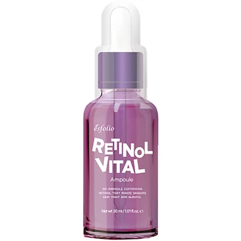 ESFOLIO_Retinol Vital veido ampulė nuo raukšlių 30ml