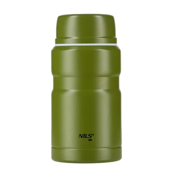 Termosų komplektas Nils Camp NCT02, 0.75 l, žalia