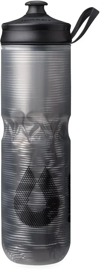 Gertuvė HydraPak Polar Sport Pulse 700ml, Juodas