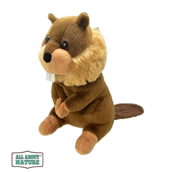 Pliušinis žaislas Wild Planet Beaver, rudas