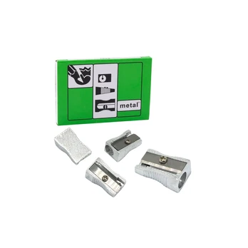 Lean Single Metal Sharpener For Thin Pencils and Crayons