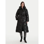 ViCOLO Pūkinė striukė TF0086 Juoda Regular Fit