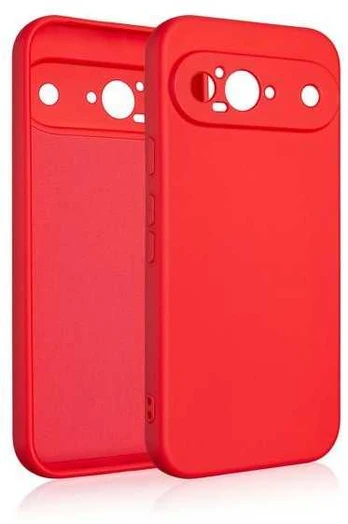 Beline Dėklas Silicone Google Pixel 9 raudona/red